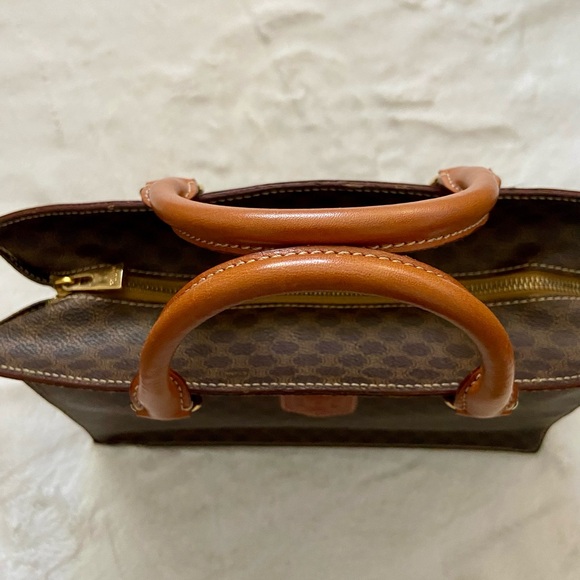 Celine Vintage Macadam Top Handle Handbag - Picture 13 of 16